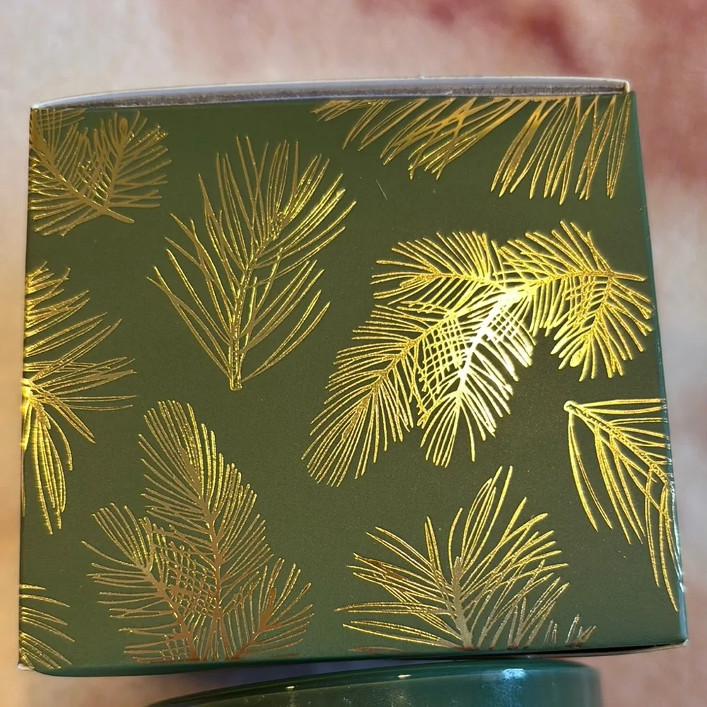 Sur La Table Balsam Clove Soy Candle Green Glass